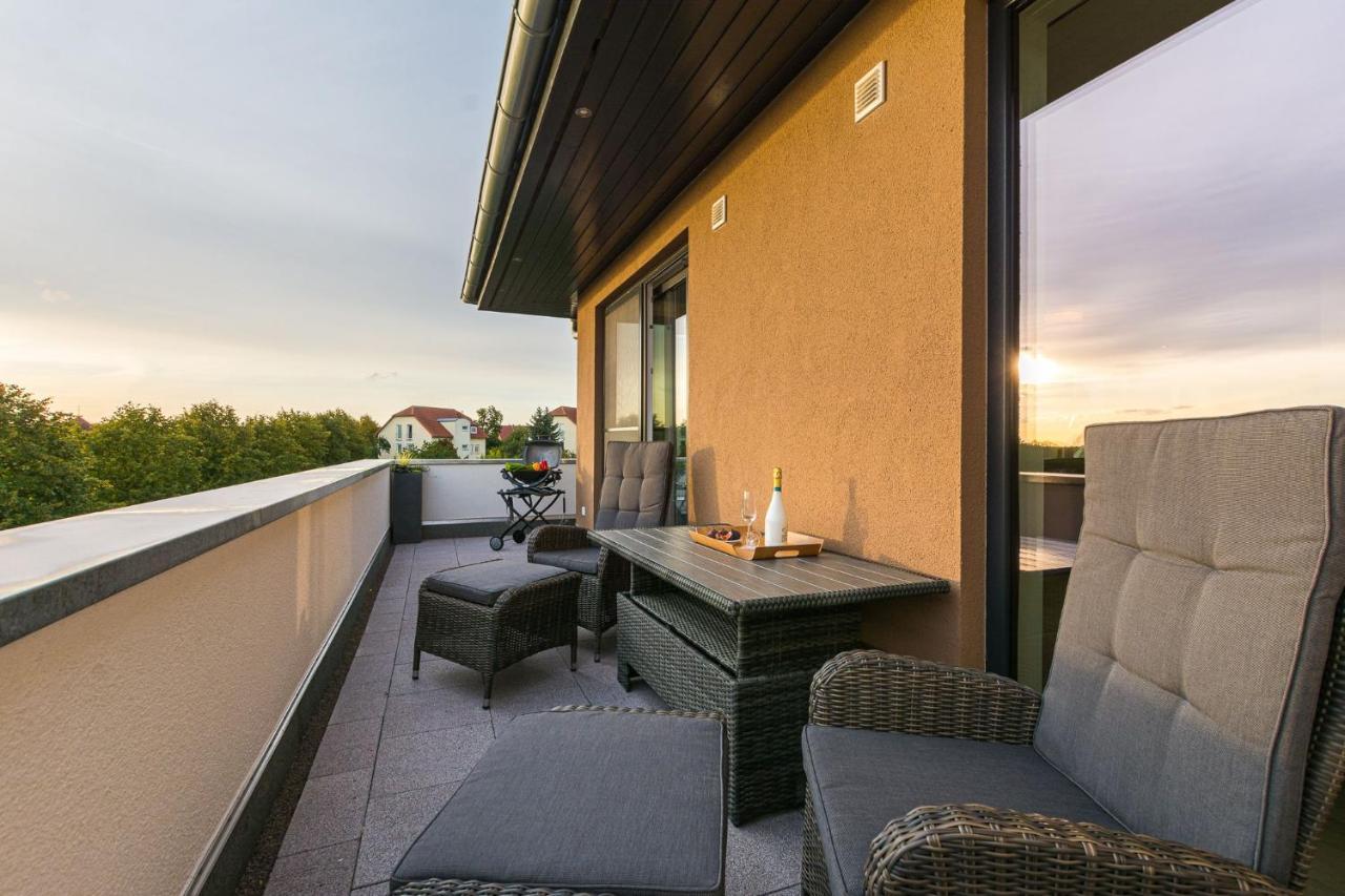 Apartamento Luxus Spa Penthouse Sundowner Göhren-Lebbin Exterior foto